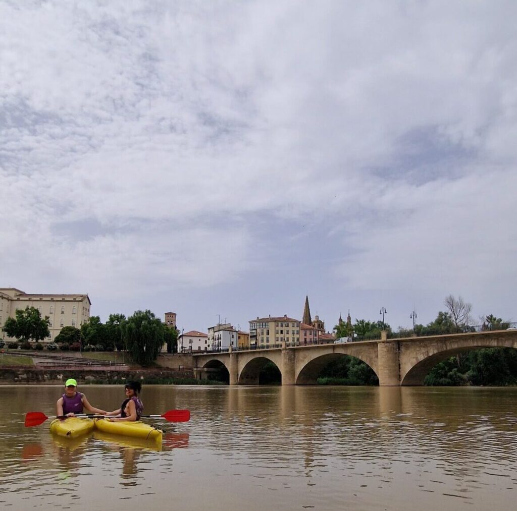 kayak por el ebro